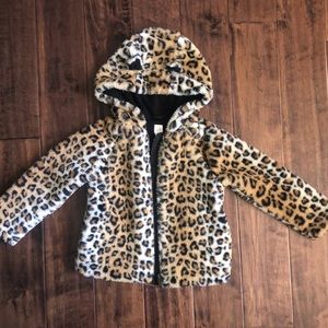 Leopard Girls jacket